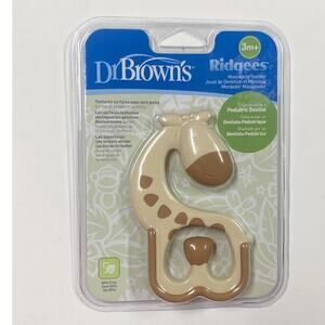 New in Package Dr Browns Ridgees Giraffe Teether